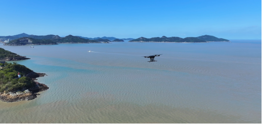 “低空经济”赋能宁波海岛旅游!海岛民宿实现无人机速递