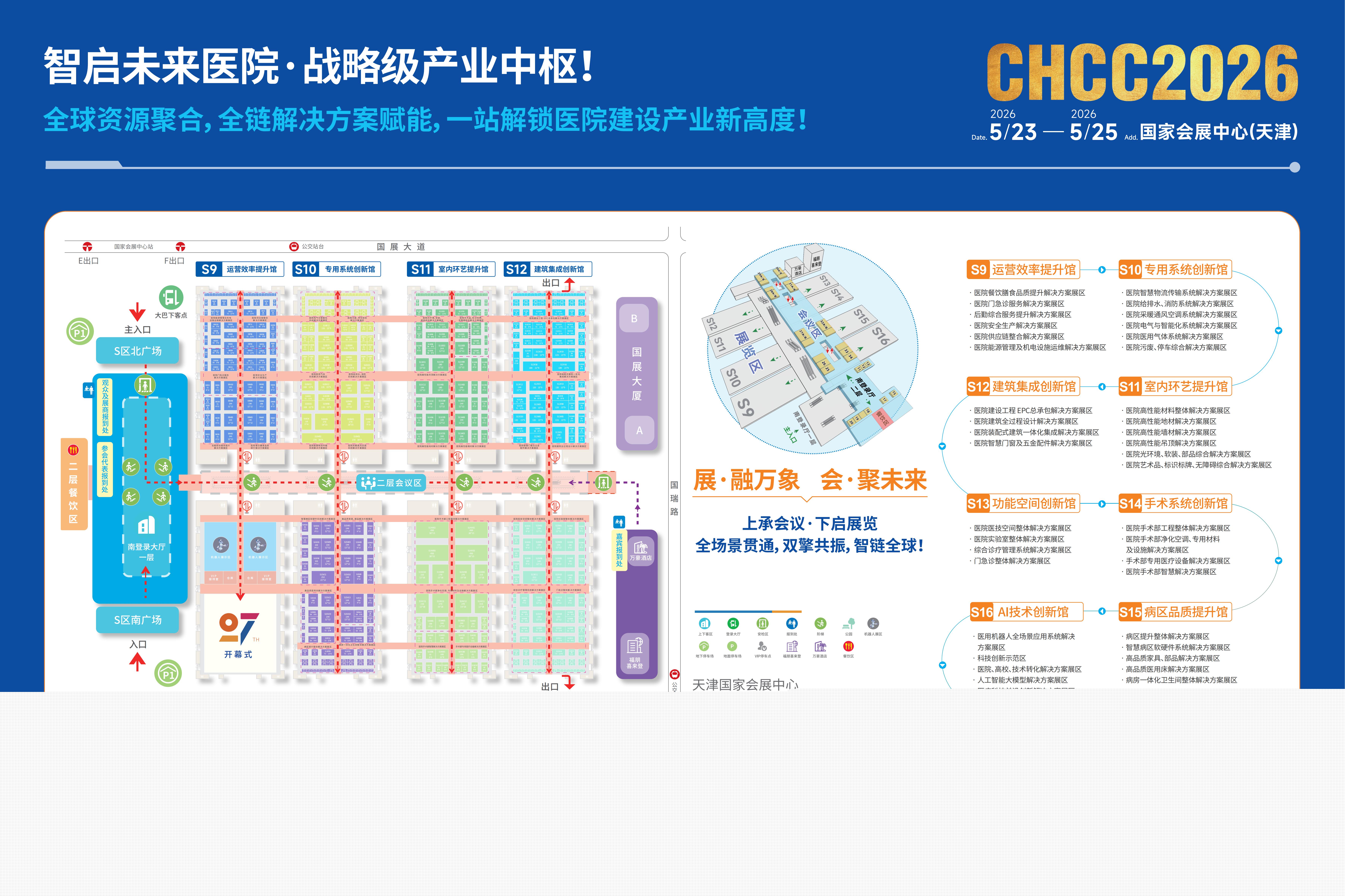 官方-2026全国医院建设大会（涉及手术室净化工程、病房改造、智慧医院建设）