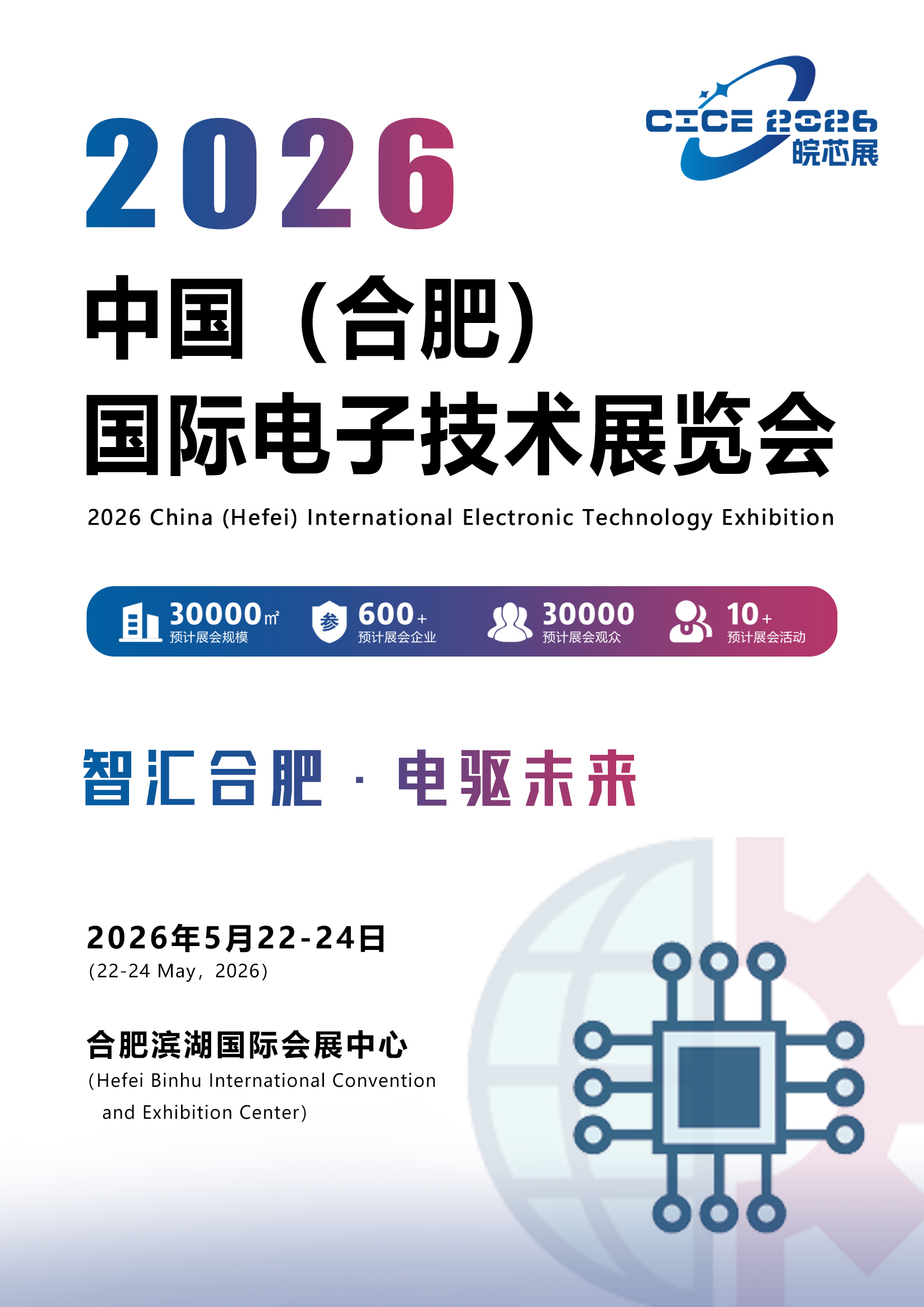 万亿产业盛宴提前锁定！2026 合肥电子展 5 月启幕