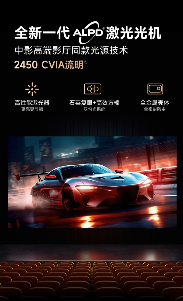 2023年618高亮度投影仪推荐 首选客厅专用当贝X5激光投影