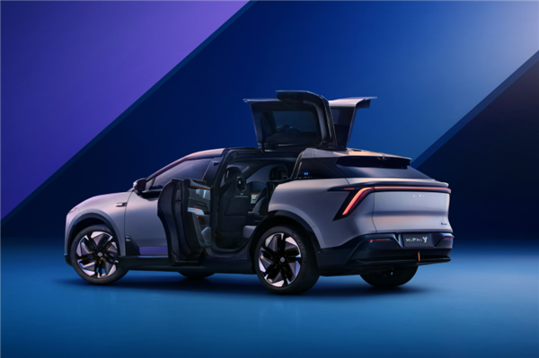 起售比蔚来ES6贵1000元 高合HiPhi Y预售:超酷对开门没了