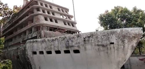 泰坦尼克号在印度上岸了？有老哥花光150万亲手造了一艘！