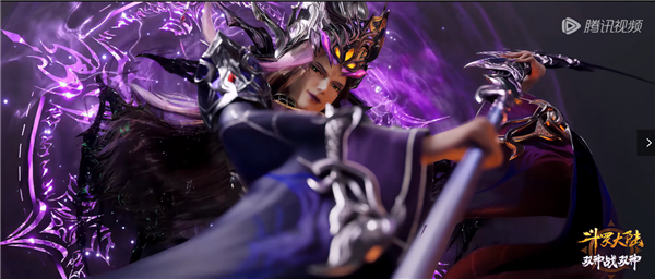 虚幻5国漫巅峰 《斗罗大陆》比比东成神 巨型镰刀秒杀唐三