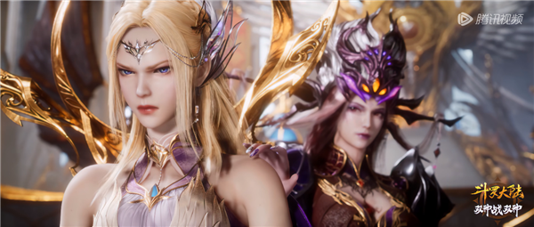 虚幻5国漫巅峰 《斗罗大陆》比比东成神 巨型镰刀秒杀唐三