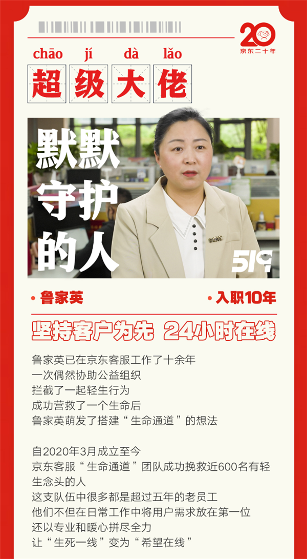 京东工作十年“超级大佬”近6500人！刘强东：员工永远是最宝贵财富