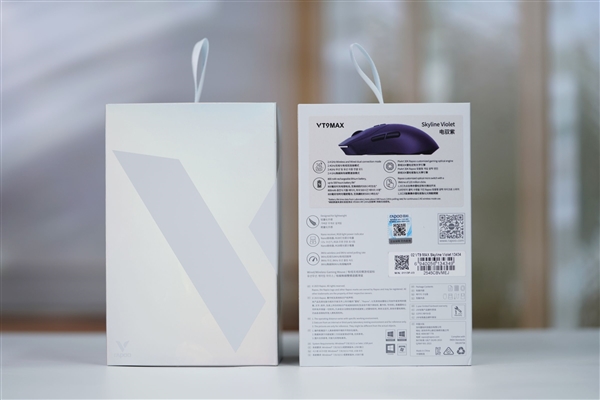 最快按键速度！雷柏VT9 MAX二代鼠标图赏