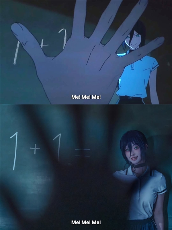 想成为电次！ 美女coser还原《电锯人 蕾塞篇》泳池名场面