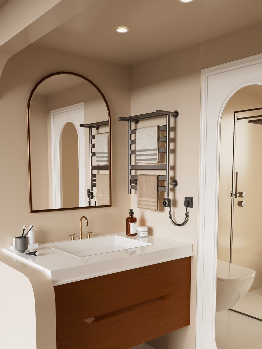 艾芬达家电智能化革新：定义卫浴温暖新标准(图1)